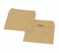 Q-Connect Envelope Wage 108x102mm Printed Self Seal 90gsm Manilla (Pack of 100) KF3430