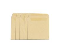 Q-Connect Envelope Wage 108x108mm Plain Self-Seal 90gsm Manilla - Pack of 1000 Brown