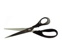 Q-Connect Ergonomic All Purpose Scissors 210mm Stainless Steel Blades Black Handle CKF01227
