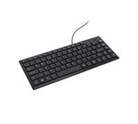 Q-Connect Ergonomic Compact Keyboard Black KX220