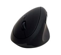 Q-Connect Ergonomic Wireless Vertical Right Handed Mouse Black M004
