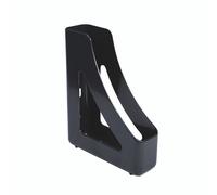 Q-Connect Exec Magazine Rack Black