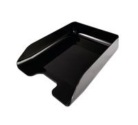 Q-Connect Executive Letter Tray Black (Suitable for A4 and Foolscap documents)