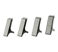 Q-Connect Executive Letter Tray Risers Black (Pack of 4)