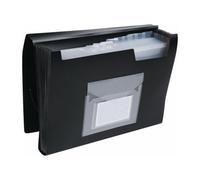 Q-Connect Expanding File 13-Pocket Black A4 Kf01276