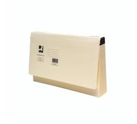 Q-Connect Expanding File Foolscap A-Z Manilla Ref KF22001