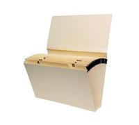 Q-Connect Expanding File Foolscap A-Z Manilla Ref KF22001