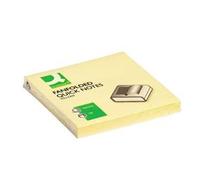 Q-Connect Fanfold Notes 75x75mm Yellow (Pack of 12) KF02161