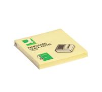 Q-Connect Fanfold Quick Notes, 75 x 75 mm KF02161 - Yellow, Pack of 12