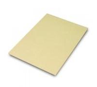 Q-Connect Feint Ruled Board Back Memo Pad 160 Pages A4 Yellow (10 Pack)