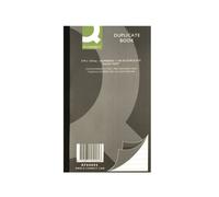 Q-CONNECT Q CONNECT DUP BOOK 8.25X5 RULED FNT