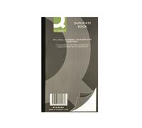 Q-CONNECT Q CONNECT DUP BOOK 8.25X5 RULED FNT