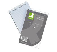 Q-Connect Feint Ruled Shorthand Notebook 150 Leaves / 300 Pages 203x127mm 10Pk