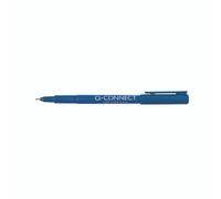 Q-Connect Fineline Pen 0.4MM BLU P10