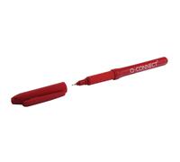 Q-Connect Fineliner Pen 0.4mm Red (Pack of 10) KF25009