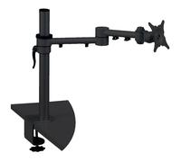 Q-Connect Flat Screen Office Monitor Mount Adjustable Arm Dual Swing KF20082