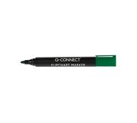 Q-Connect Flipchart Marker Bullet tip 2mm Green Pack of 10 KF15400