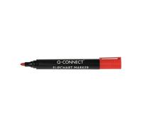 Q-Connect Flipchart Marker Bullet tip 2mm Red Pack of 10 KF15399