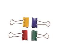Q-Connect Foldback Clip 24mm Assorted (Pack of 10) Ref KF03652