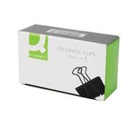 Q-Connect Foldback Clip 32mm Black KF01284