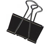 Q-Connect Foldback Clip 32mm Black (Pack of 10) KF01284