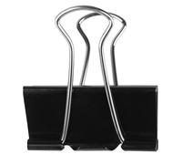 Q-CONNECT Foldback Clips, 16mm - Black