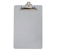 Q-Connect Foolscap/A4 Steel Clipboard - Grey