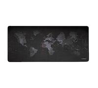 Q-Connect Gaming Mouse Mat Large World Map Print 900x400x2.5mm