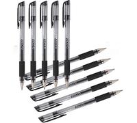 Q-Connect Gel Rollerball Pen Medium Black (Pack of 10) Ref KF21716