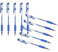 Q-Connect Gel Rollerball Pen Capped Blue Pack of 10