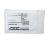 Q-Connect Gosecure Bubble Envelope Size 1 Internal Dimensions 115X195mm White (Pack Of 100) Kf71447