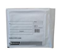 Q-Connect Gosecure Bubble Envelope Size 5 Internal Dimensions 205X245mm White (Pack Of 100) Kf71450