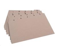 Q-Connect Guide Card 203x127mm A-Z Buff (25 Pack)