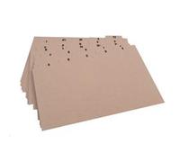 Q-Connect Guide Card 203x127mm A-Z Buff (25 Pack) KF35209