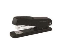 Q-Connect Half Strip Metal Stapler Black (Capacity: 20 sheets of 80gsm paper) KF01044
