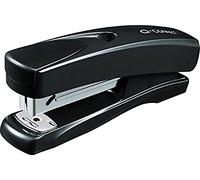 Q-Connect Half Strip Plastic Stapler, Black