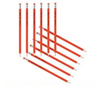 Q-Connect HB Rubber Tipped Office Pencil (12 Pack)