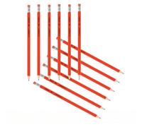 Q-Connect Hb Rubber Tipped Office Pencil (12 Pack)