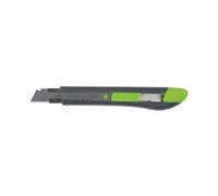 Q-Connect Heavy Duty 18mm Cutting Knife Black/Green 68BC
