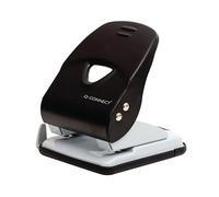 Q-Connect Heavy Duty Metal Desk Hole Punch Black KF14221