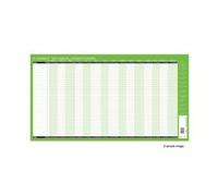 Q-Connect Holiday Planner Unmounted 2027 KFAHP27