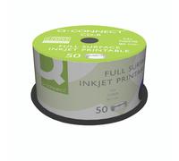 Q-Connect Inkjet Printable CD-R Discs 52x (50 Pack) KF18020