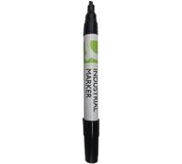 Q-Connect Industrial Marker Chisel Tip Black (Pack of 10)