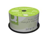 Q-Connect Inkjet Printable CD-R Discs 52x (Pack of 50) Ref KF18020