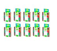 Q-CONNECT Key Fobs 6 Assorted - 10 Pack