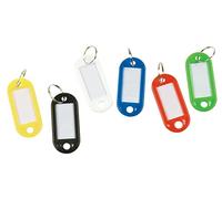 Q-CONNECT Key Fobs Assorted 100 Pack