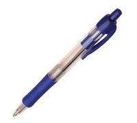 Q-Connect Retractable Ballpoint Pen Medium Blue (Pack of 10) KF00268