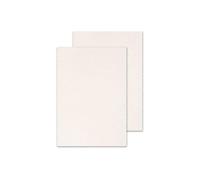 Q-Connect Kf00502 A4 Leathergrain Binding Comb Cover - White (Pack Of 100)