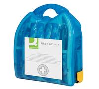 Q-Connect KF00577 50 Person Wall-Mountable First Aid Kit,Blue