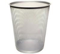 Q-CONNECT KF00849 waste container Round Silver